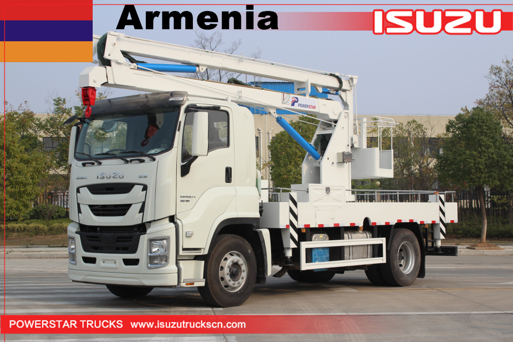 
     Армения - 1 бірлік ISUZU GIGA 20M Manlift жүк көлігі
    