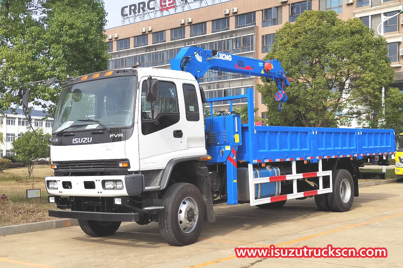 
     Isuzu автокөлігі FVR 240HP кран, 6HK1 қозғалтқышы
    