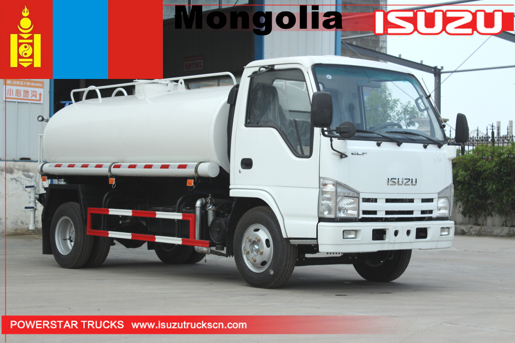 
     Моңғолия - 1 бірлік ISUZU су шашатын цистерналар
    