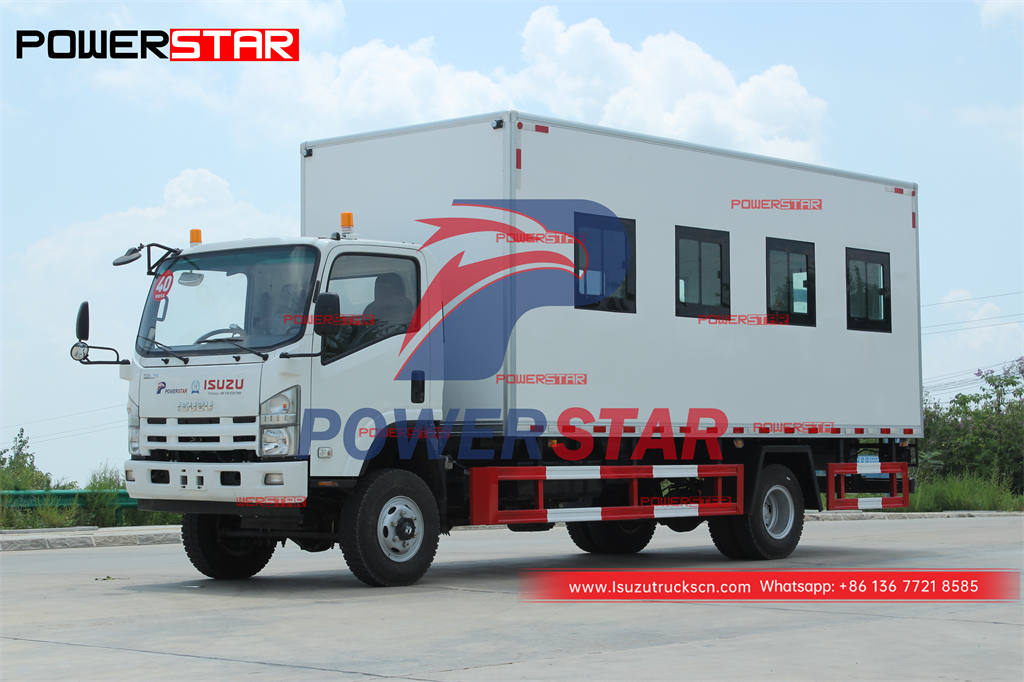 
     Эфиопия - POWERSTAR зауытынан экспортталған ISUZU 700P 4×4 жолаушы тасымалдаушы жүк көлігі
    