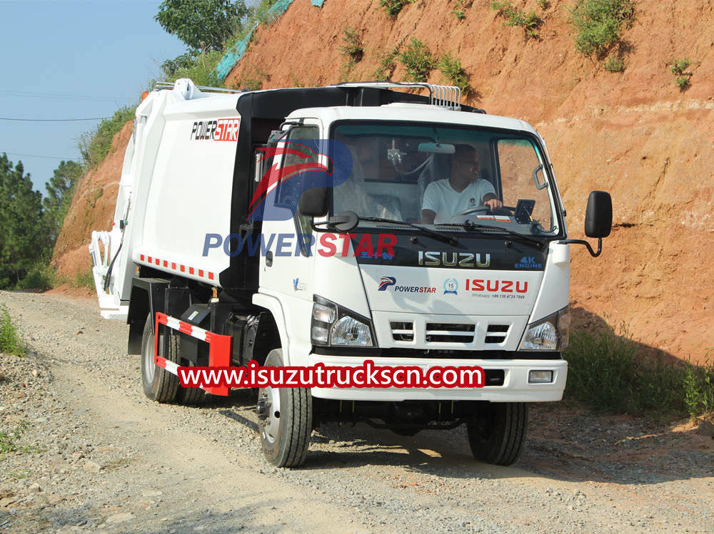 
     Isuzu 600P нығыздаушы қоқыс таситын машинаның артықшылықтары
    