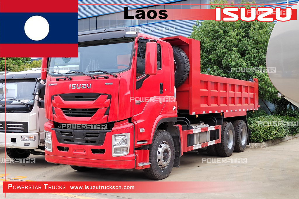 
     Лаос - ISUZU GIGA ауыр жүк тиегіш жүк көліктері
    