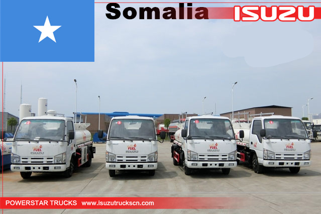 
     Сомали - 4 бірлік отын цистернасы Isuzu
    