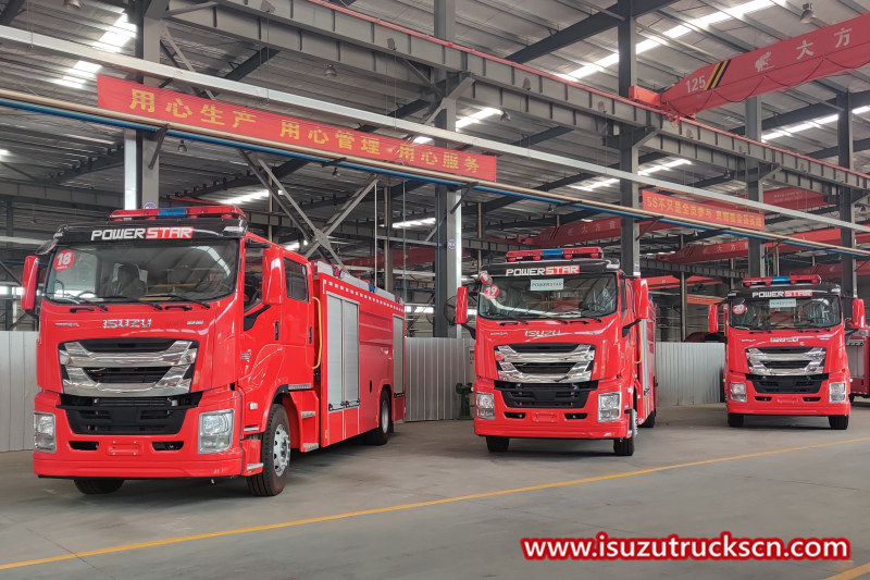 
     Isuzu көбік өрт сөндіру көлігі, Isuzu 380HP ISUZU Giga 8000L өрт сөндіру көлігі
    